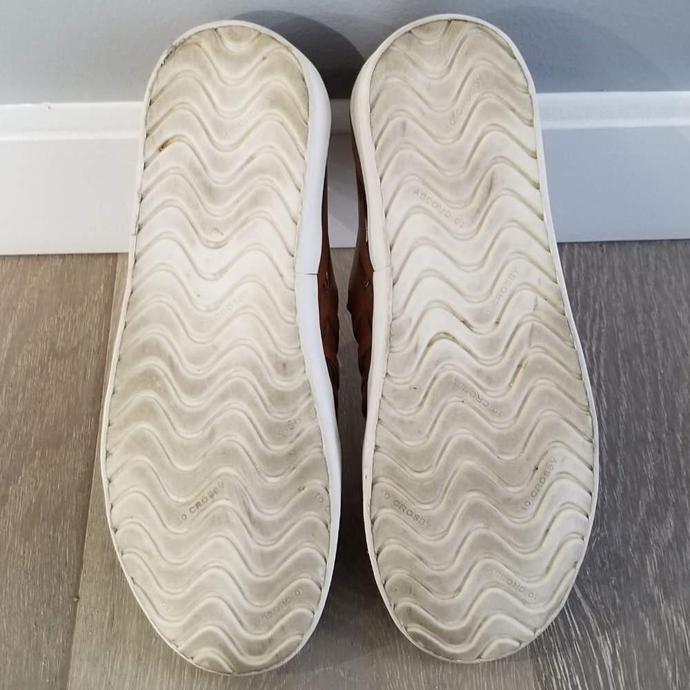 10 CROSBY DEREK LAM Lia Huarache Leather SIZE 6.5M - Picture 6 of 7